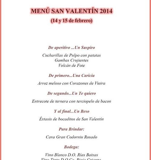 Planes románticos para el 14 de Febrero