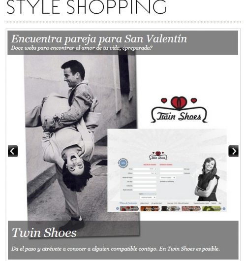 Recomiendan a Twin Shoes como web para encontrar pareja