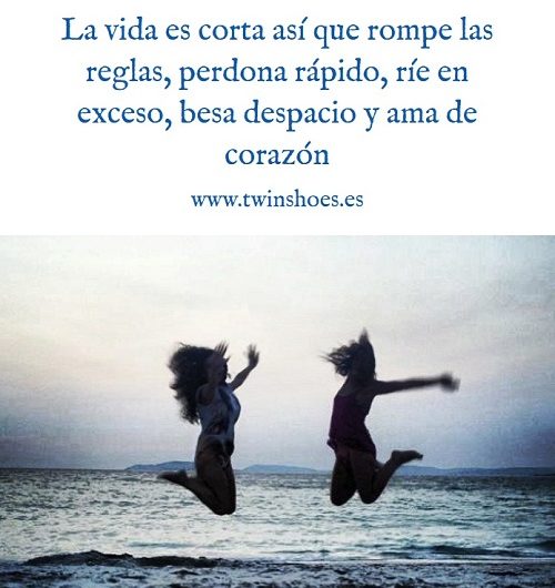 Imagen con frase de amor