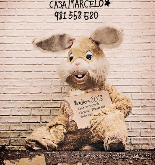 Cartel fin de Año Casa Marcelo #adios2013