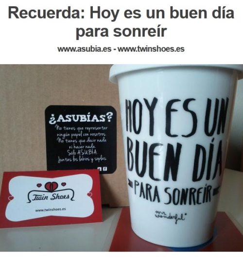Taza con mensaje