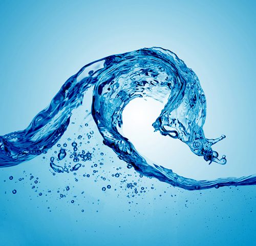 ola de agua