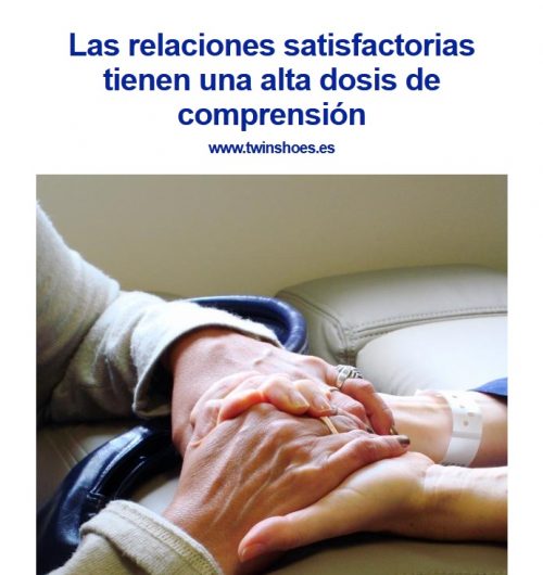 Las relaciones satisfactorias tienen una alta dosis de compresión.