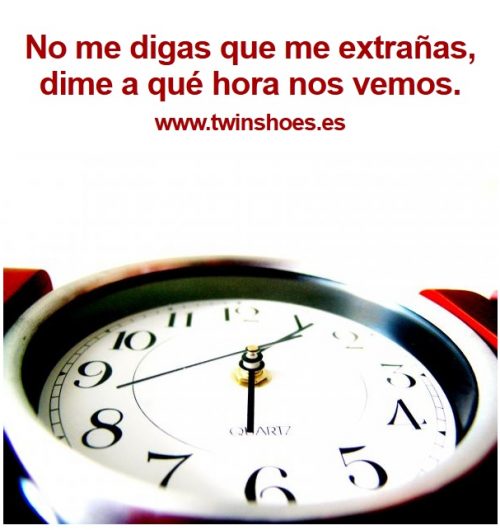 reloj rojo